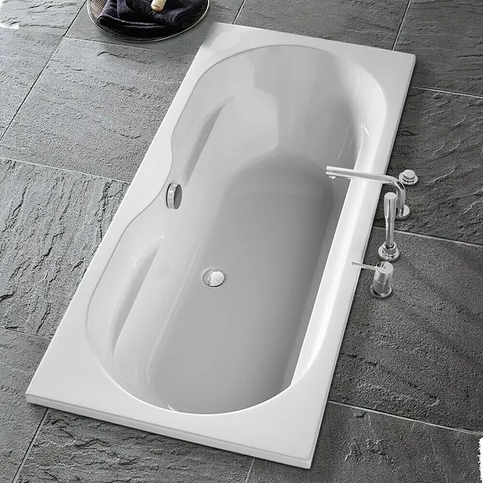 Camargue Montpellier Badewanne - L x B: 170 x 75 cm, 166 l, Sanitäracryl