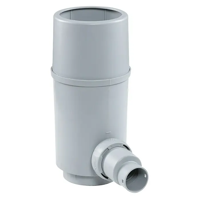 Garantia Fallrohrfilter Regendieb Pro - 1¼″, Grau - Vorderansicht