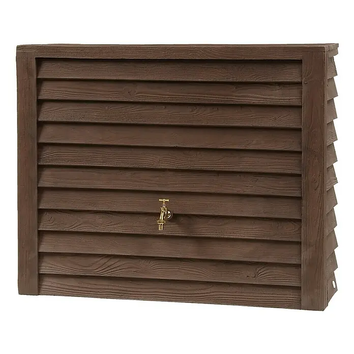 Garantia Exklusive Line Wandtank Woody - Darkwood, 350 l - Vorderansicht