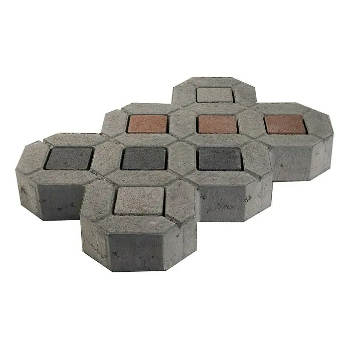 EHL Rasengitterstein - Grau, 8,2 x 8,2 x 8 cm, Beton