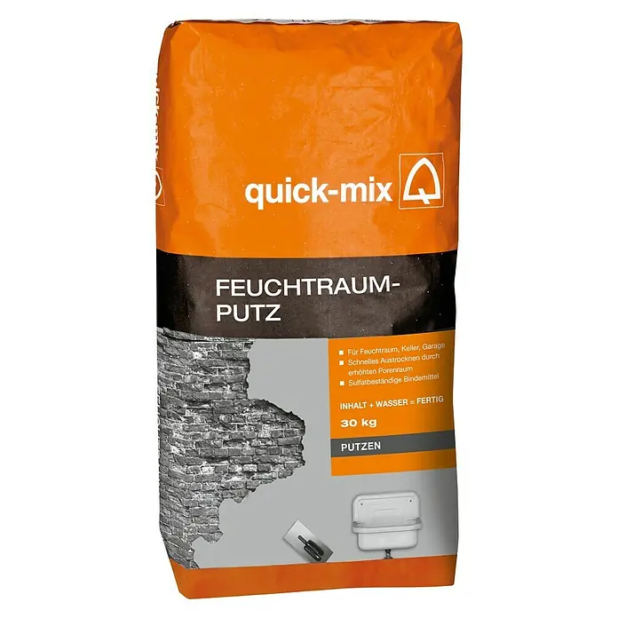 Quick-Mix Feuchtraum-Putz FRP 30 - 30 kg