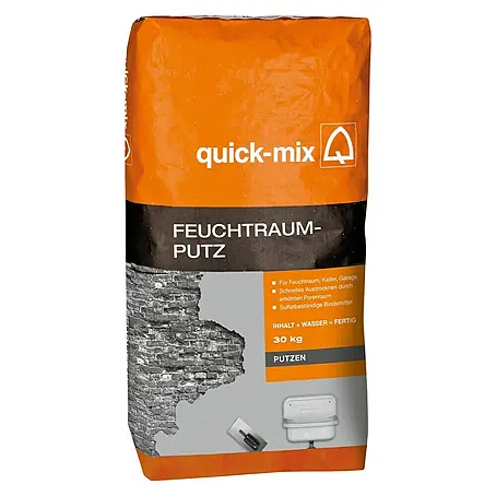 Quick-Mix  Feuchtraum-Putz FRP 30