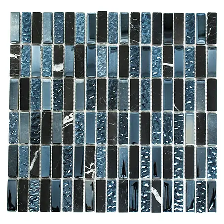 Mosaikfliese Stäbchen Crystal Mix XCM SM86