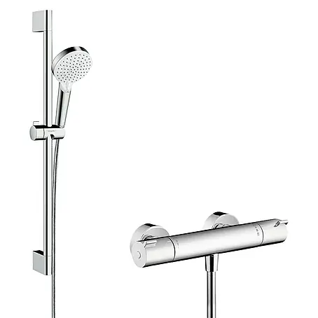 Hansgrohe Crometta Brause-Set Crometta Vario/Ecostat 1001 SL