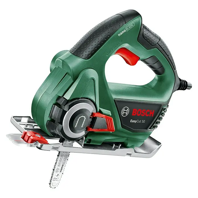 Bosch NanoBlade-Säge EasyCut 50 - 500 W, Leerlaufdrehzahl: 0 U/min - 7.800 U/min - Rechte Seitenansicht