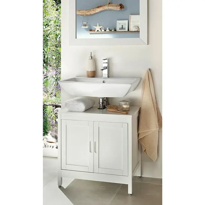 Riva Mia Mueble de lavabo - 40 x 60 x 59,5 cm, Blanco