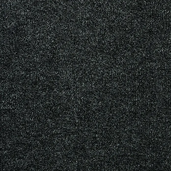 Teppichfliese Rex - Anthrazit, 500 x 500 mm, 100 % Polypropylen (Flor) - Ansicht von oben
