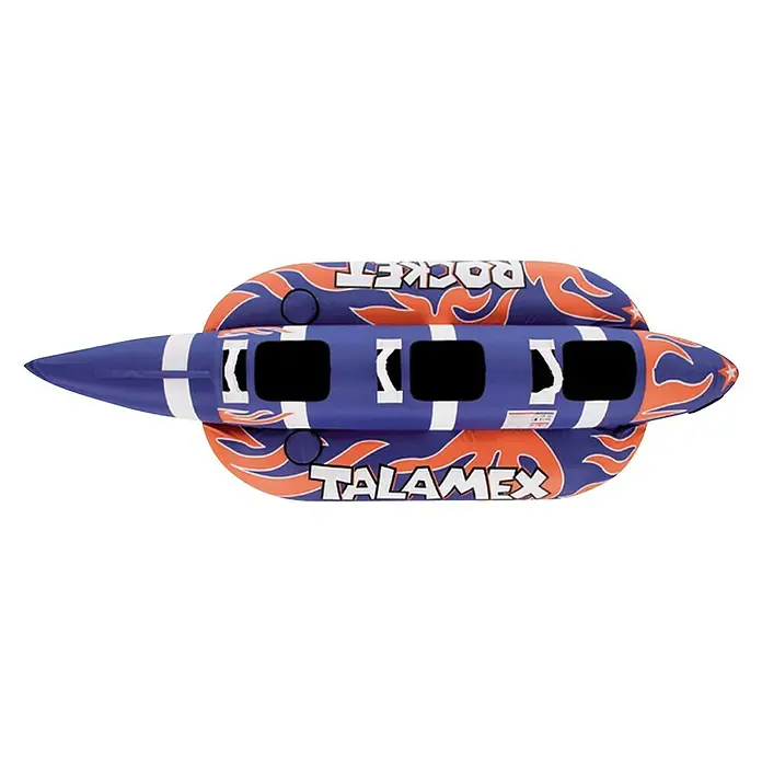 Talamex Tuba za vuču Rocket - Duljina: 302 cm, Prikladno za: 3 osobe, Brzo pričvršćivanje - Pogled sprijeda