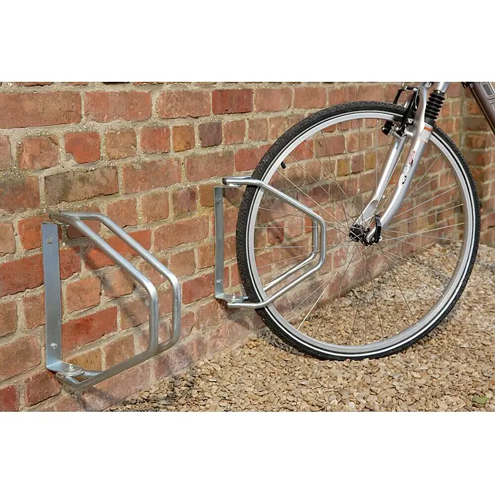 Mottez Soporte de pared de bicicletas - Apto para: 1 bicicleta