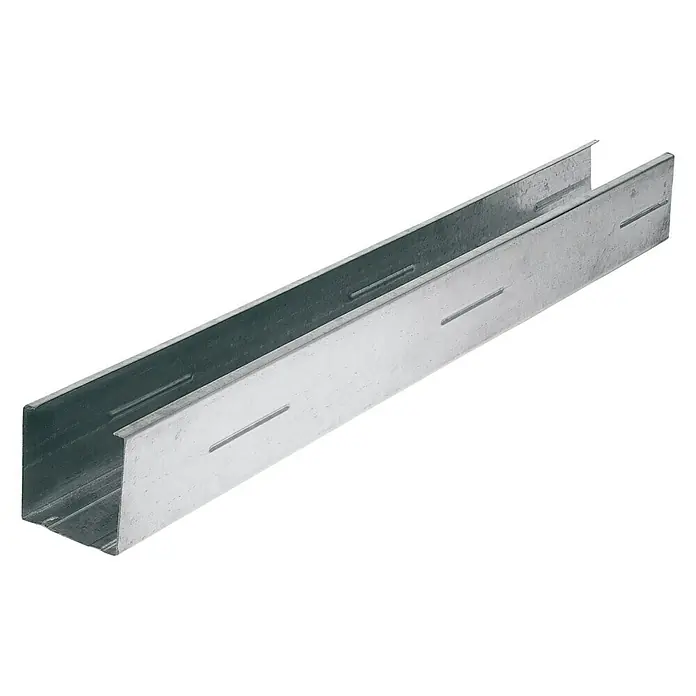 Knauf CW-Standprofil - 2.600 x 50 x 50 mm, Stahl, Stärke: 0,6 mm