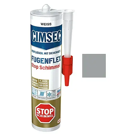 Cimsec  Silikon-Dichtungsmasse Fugenflex Stop Schimmel