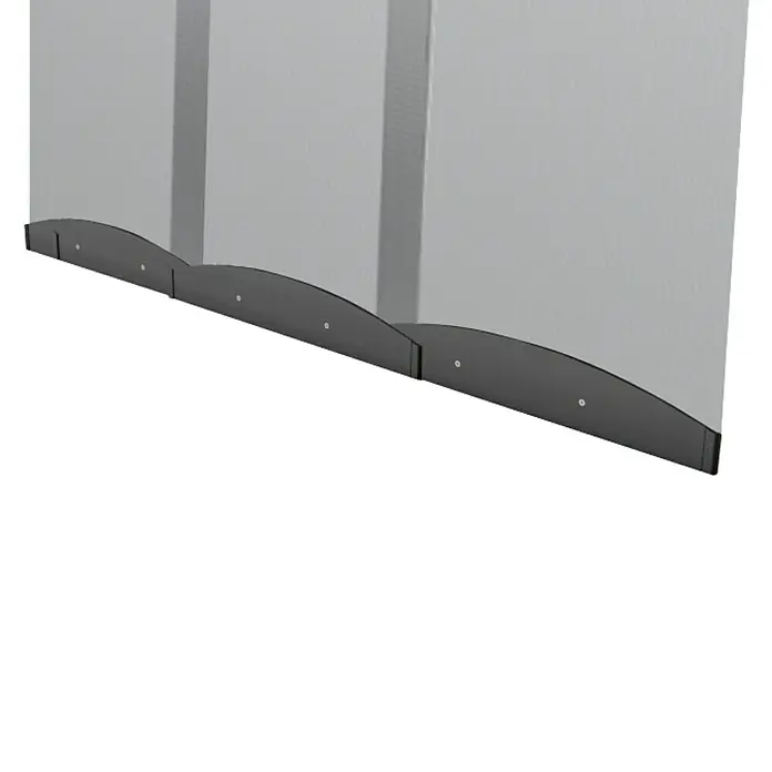 Windhager Insektenschutzvorhang Comfort - 95 x 220 cm, Anthrazit, Schraubbefestigung, Terrassentür
