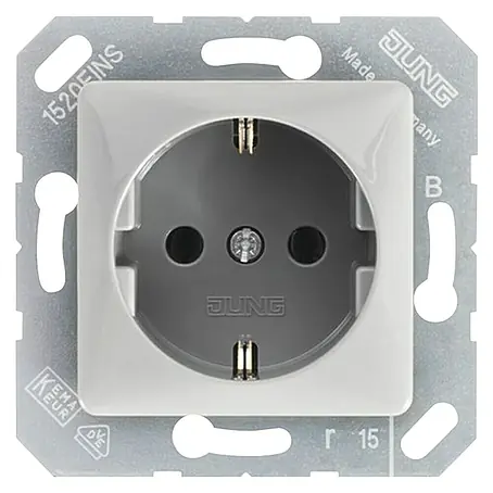 Jung CD 500 Steckdose für Klappdeckel