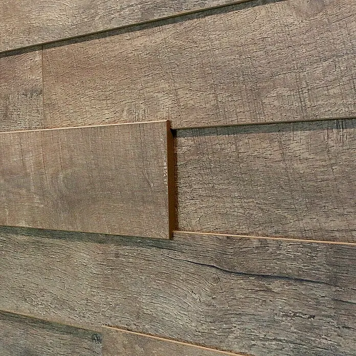 LOGOCLIC Paneli Wall Effect 3D hrast Luga - 1.296 x 132 x 12 mm - Detaljan prikaz