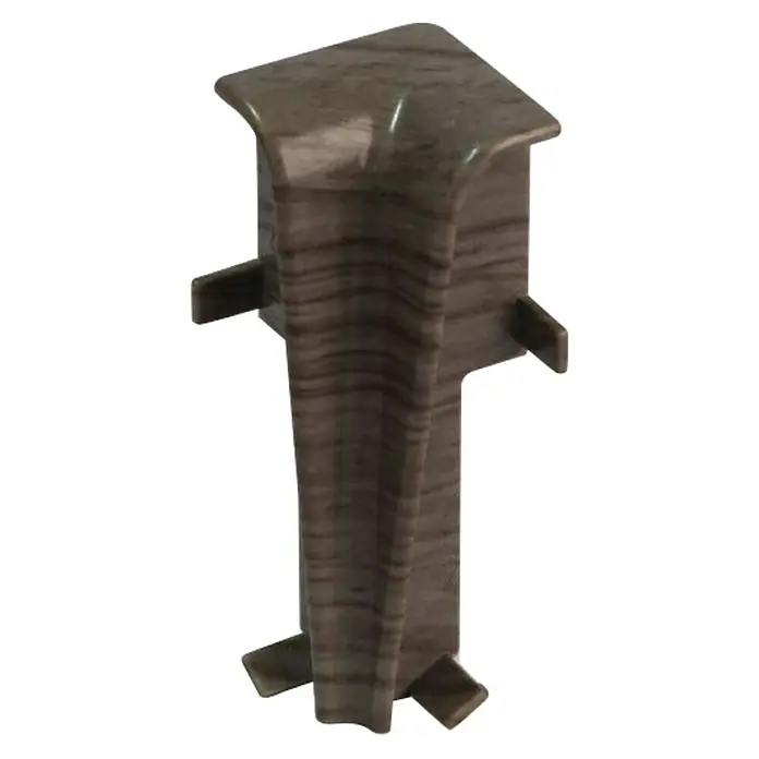 Egger Innenecke - Eiche Anthrazit, 2 Stk., Passend für: Egger Sockelleisten 17 x 60 mm - Ansicht von oben