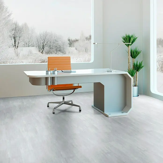 Star Clic Vinylboden Vintage Snow - 1.210 x 190 x 5 mm, Landhausdiele - Stimmungsaufnahme