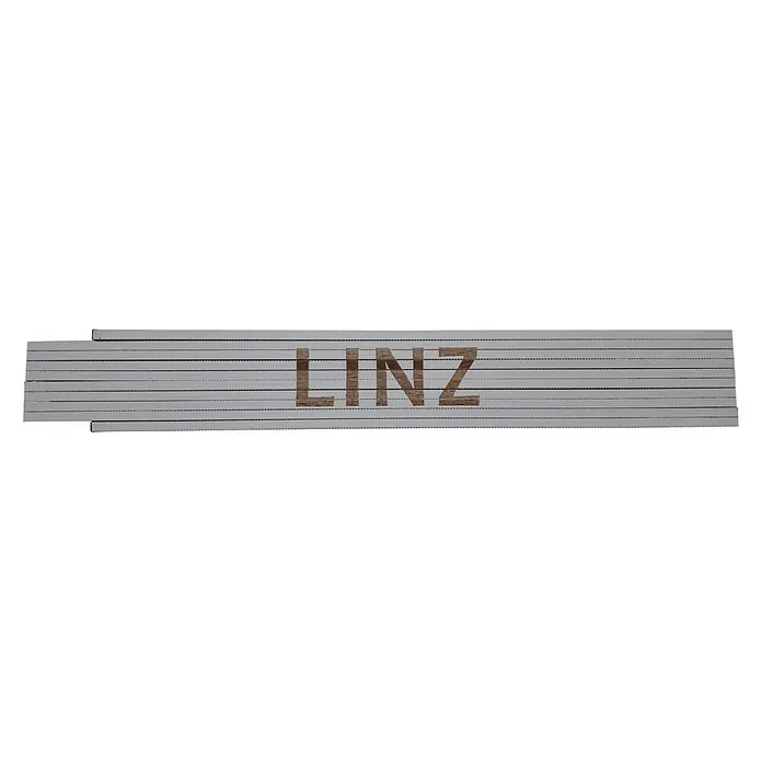 Heka Zollstock - Aufdruck: Linz, Länge: 2 m, Weiß