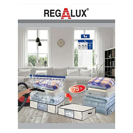 Regalux  Vakuumska vreća s torbom L