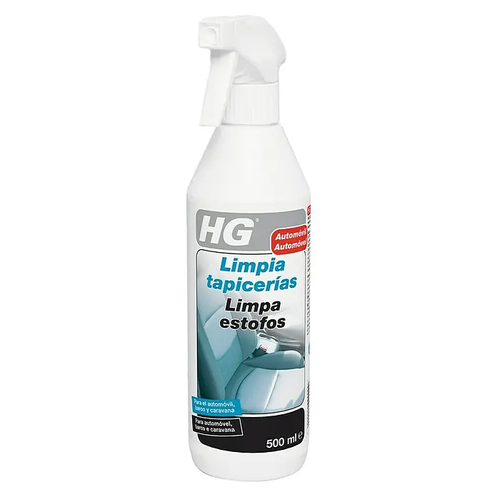 HG Limpiador para tapicería - Apto para: Coches, 500 ml