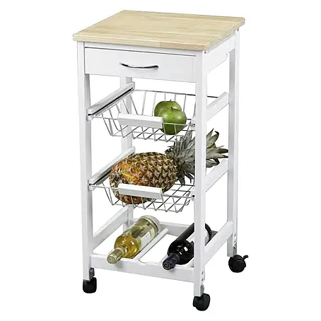 Carro de cocina con bandejas