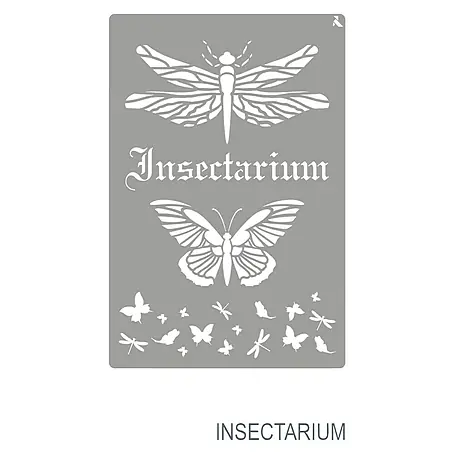 La Pajarita  Plantilla decorativa Stencil Insectarium