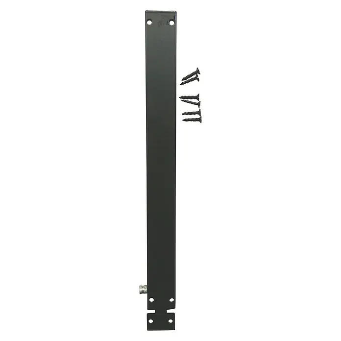 Cerrojo - Largo: 300 mm, Aluminio, Negro