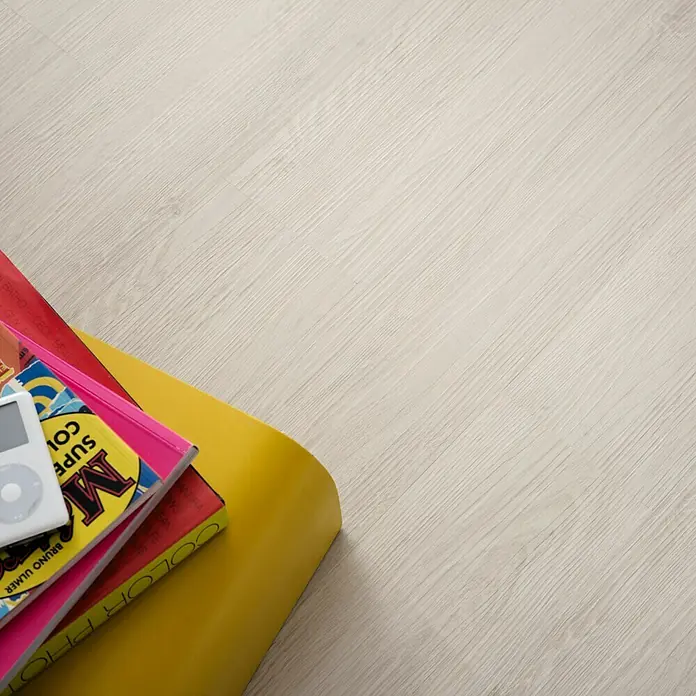 Tarkett Suelo de vinilo autoadhesivo Modern Oak Cream - 91,4 cm x 15,2 cm x 2 mm