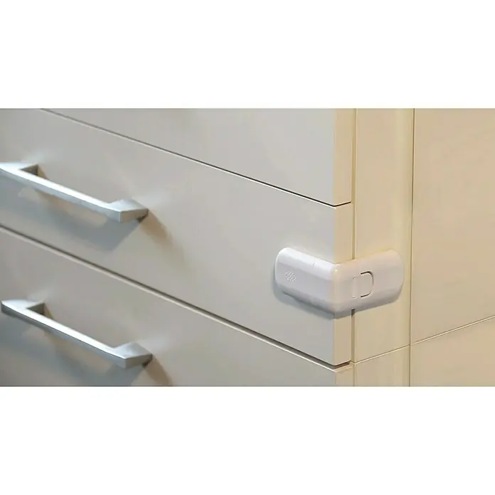 Arregui Sistema de bloqueo para cajones A-1044000 - Blanco, 1 ud.