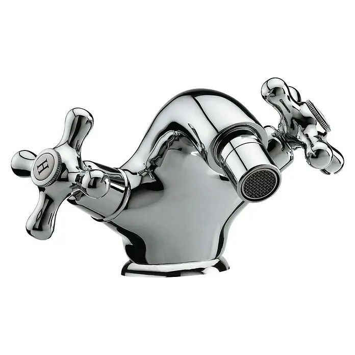 Grifo bimando de bidé Rustic - Latón