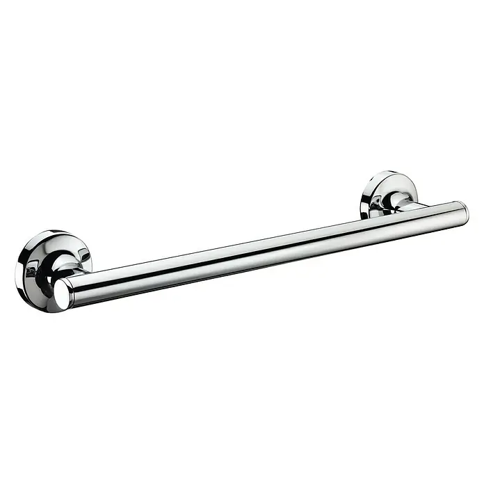 Creabath Infinity Toallero de barra - Largo: 33 cm, 1 brazo, Cromo, Brillante