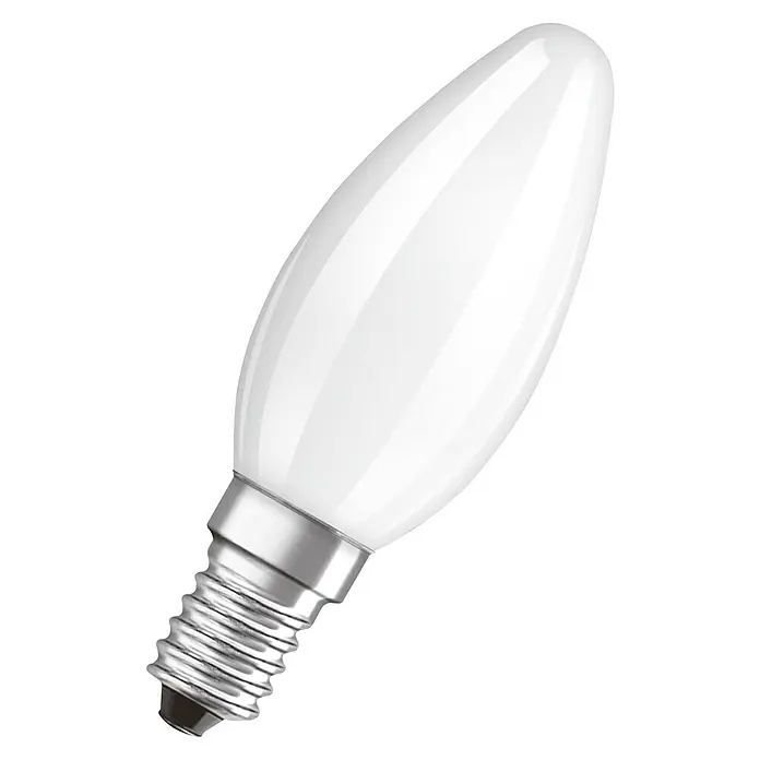 Osram Retrofit LED-Leuchtmittel Classic B - E14, 4 W, B35, 470 lm, 2 Stk.