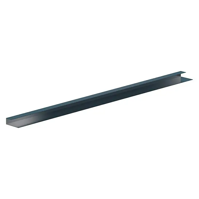 Sarei Piccolo Anschlussprofil - Zuschnittbreite: 125 mm, Länge: 2.000 mm, Aluminium, Anthrazit