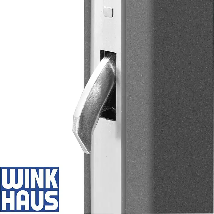 Splendoor Haustür Thermodoor SP30A - 110 x 210 cm, DIN Anschlag: Rechts, Anthrazit