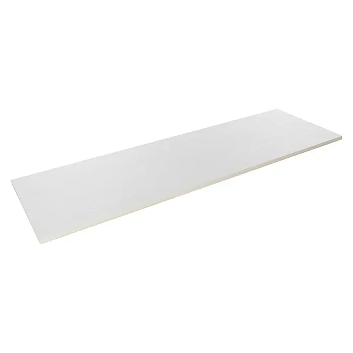 Wandfliese Perfect - 30 x 90 cm, Weiß, Matt - Diagonale Ansicht