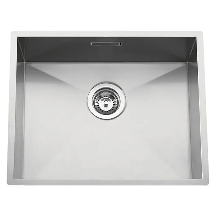 Rodi Fregadero encastrable Box Line 50 - 43,6 x 53,6 cm, Acero inoxidable, Cromo