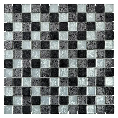Mosaikfliese Quadrat Crystal Mix CM 4BS13