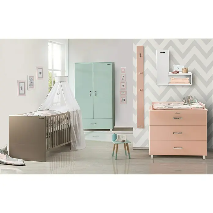 Phönix Miami Wandregal - L x B x H: 21,9 x 60 x 60 cm, Weiß - Stimmungsaufnahme