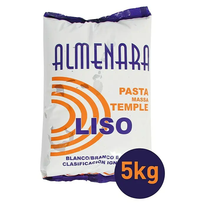 Pasta textura al temple - 5 kg, Blanco