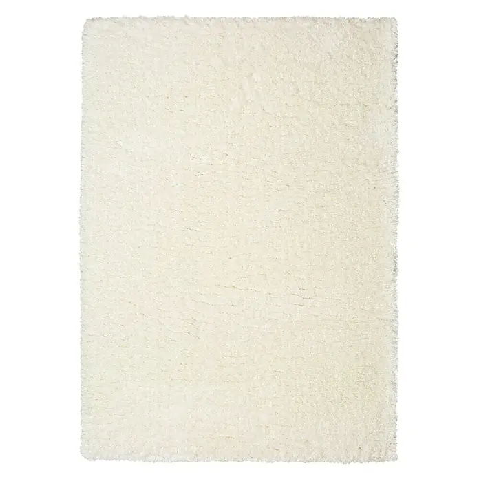 Alfombra Floki - Blanco, 120 x 60 cm, 100% poliéster