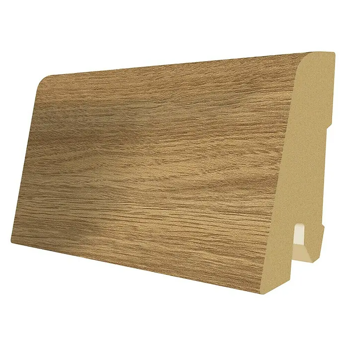 Egger Sockelleiste Toscolano Eiche Natur - 2,4 m x 17 mm x 60 mm, Gerade - Detailaufnahme