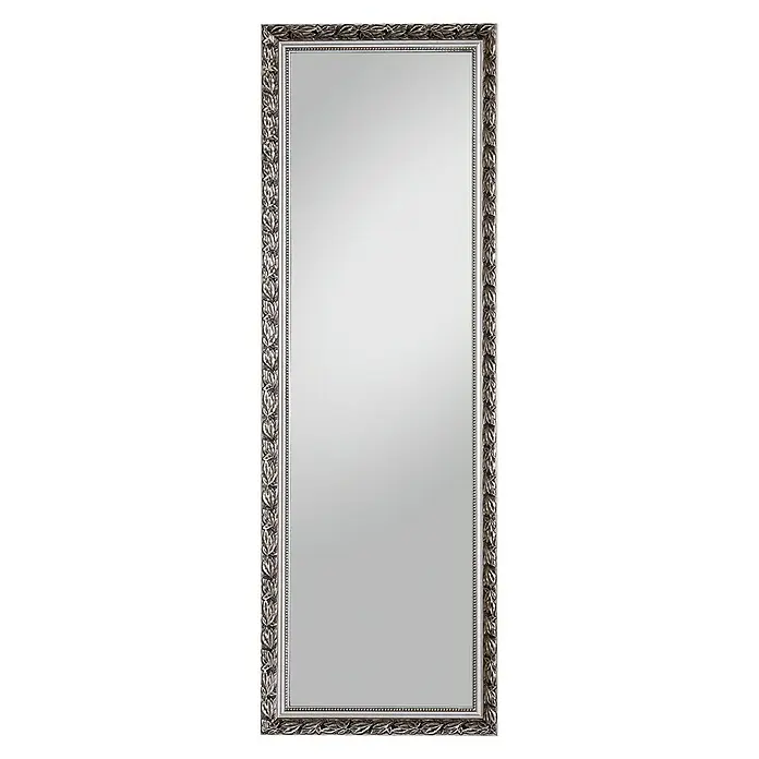 Rahmenspiegel Pius - 50 x 150 cm, Silber - Vorderansicht