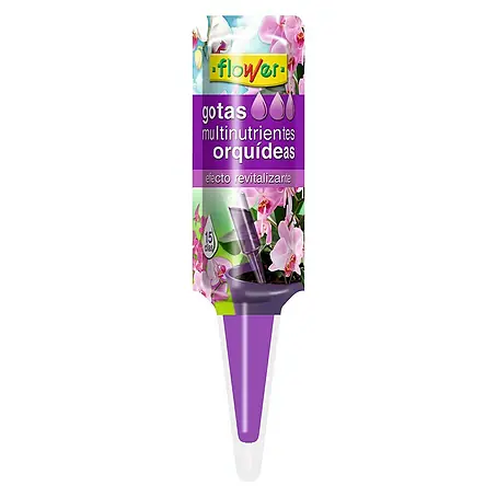 Flower  Fertilizante para jardín Gotas Multinutrientes Orquídeas