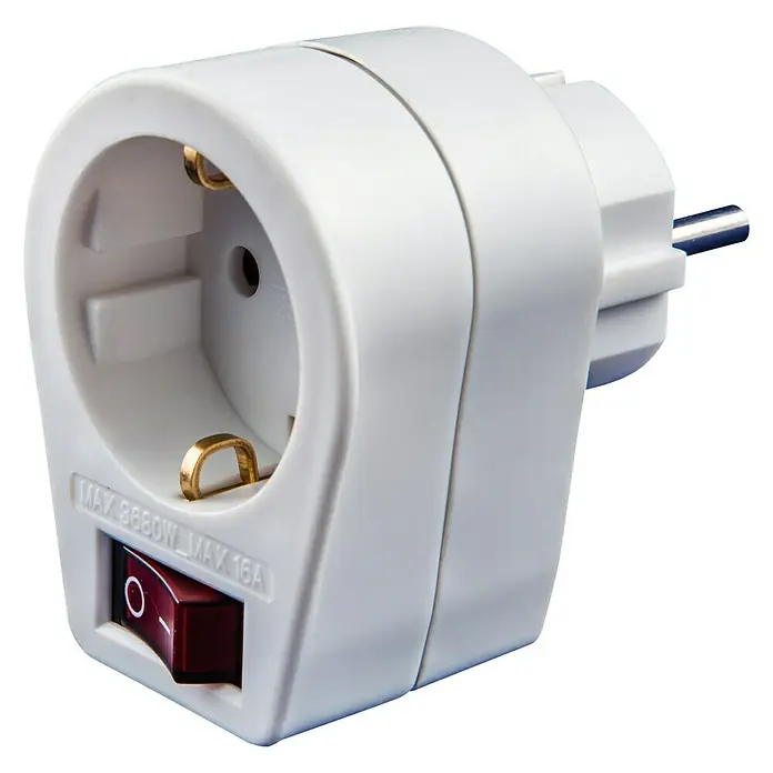 Electraline Ladrón con interruptor - 16 A