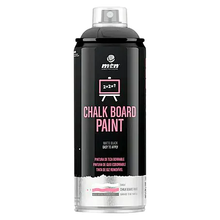 mtn  Spray pintura de pizarra
