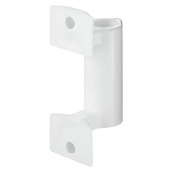 Häfele Aanslag Tegenstuk - l x b x h: 16 x 44 x 20 mm, Kunststof, Wit - Vooraanzicht