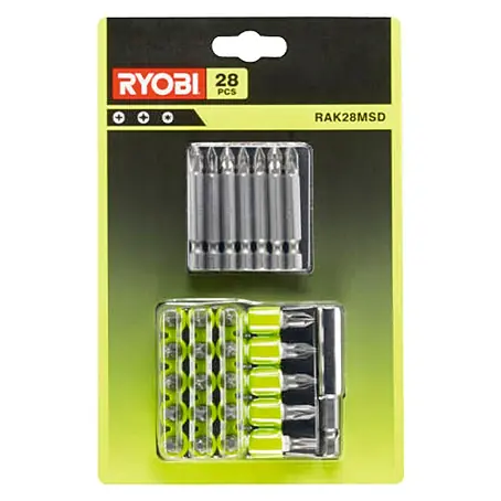 Ryobi  Set de puntas RAK28MSD