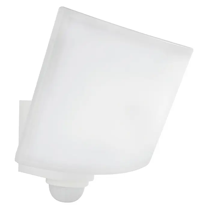 REV LED vanjski reflektor sa senzorom - 28 W, Bijele boje, D x Š x V: 18,3 x 23,9 x 25,3 cm - Pogled sprijeda