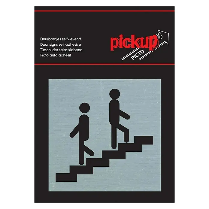 Pickup Naljepnica - Motiv: Stepenice, D x Š: 80 x 80 mm