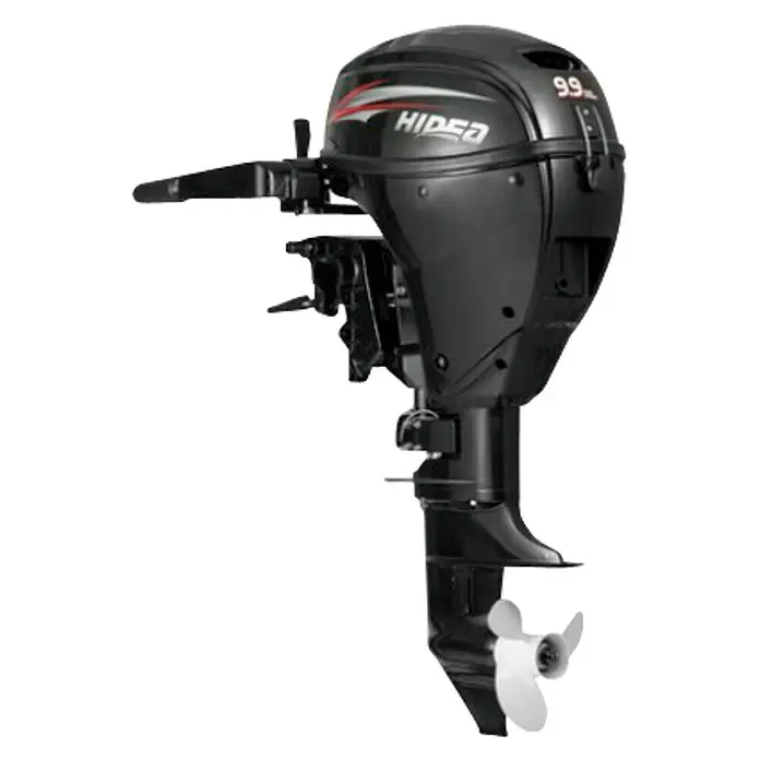 Hidea Motor fueraborda 9,9 HP - 7,2 kW, Control a distancia, Puesta en marcha eléctrica