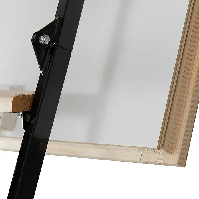 Star Stairs Bodentreppe Raumsparsam Plus - 80 x 60 cm, Wärmedämmung: 0,85 W/m²k - Detailaufnahme